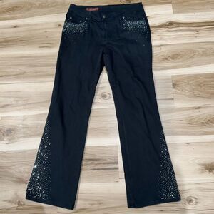NU Bedazzled Western Bootcut Jeans Women’s 12